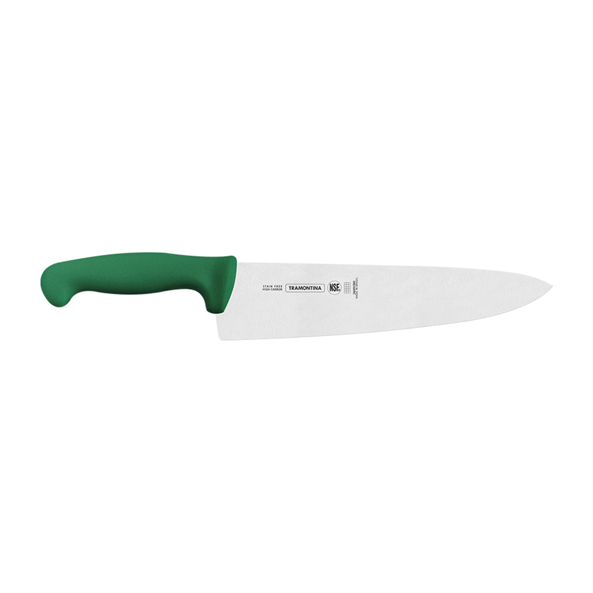Cuchillo Chef de 10 Pulgadas, Mango de Polipropileno Verde